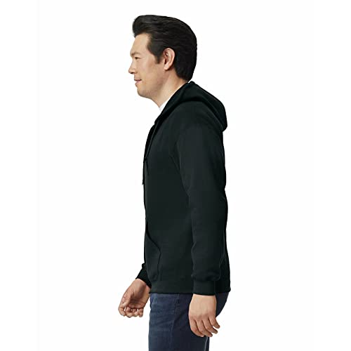 Gildan unisex-adult Fleece Zip Hoodie Sweatshirt, Style G18600, Multipack
