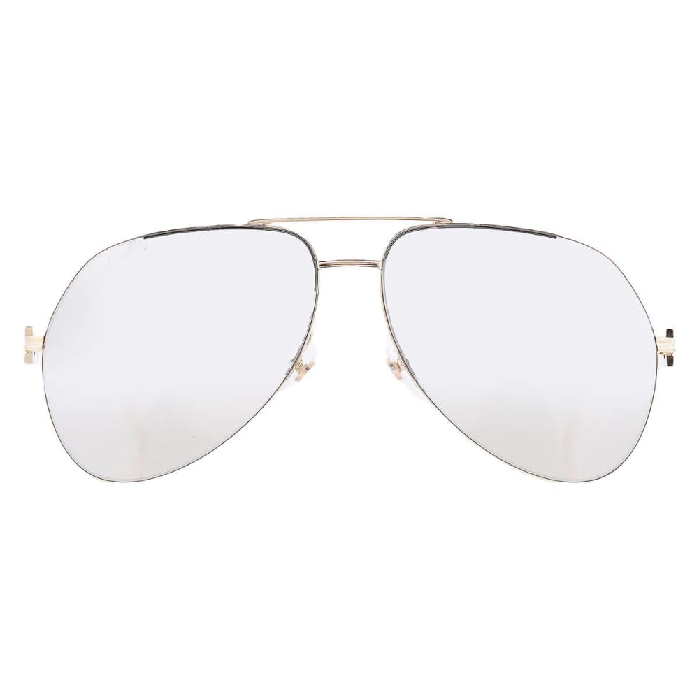 Cartier Premiere de Gold Mirror Pilot Sunglasses CT0110S
