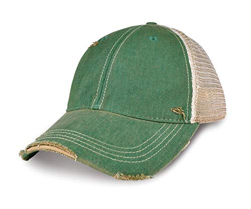 YPO Rhino Vintage Distressed Mesh Back Snapback Cap