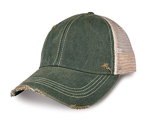 YPO Rhino Vintage Distressed Mesh Back Snapback Cap