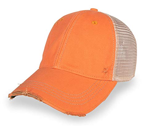 YPO Rhino Vintage Distressed Mesh Back Snapback Cap