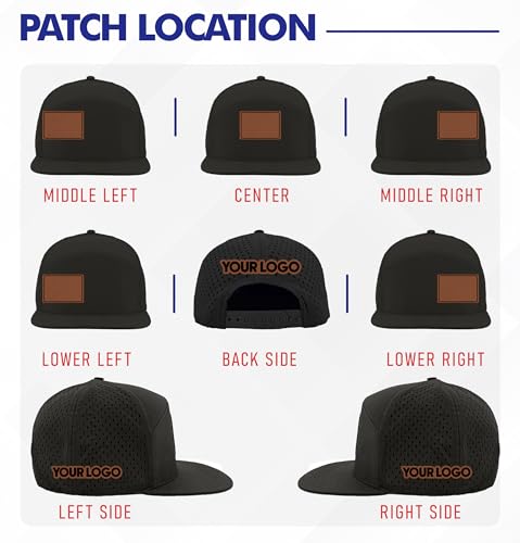 Personalized Logo Patch Trucker Baseball Cap for Men and Women