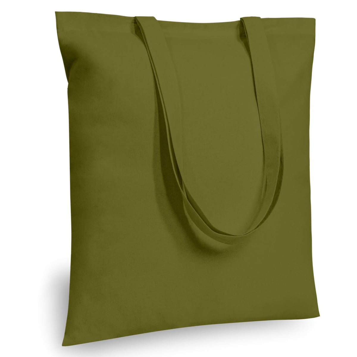 TOPDesign Cotton Tote Bags, Lightweight Medium Reusable Grocery Cloth Bags, for DIY, Advertising, Promotion, Gift, Activity