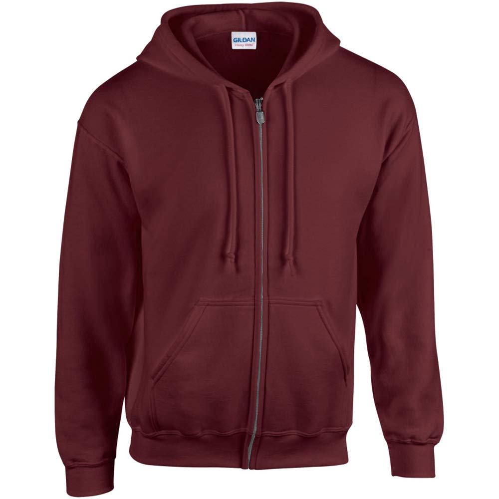Gildan Unisex Fleece Zip Hoodie Sweatshirt Multipack