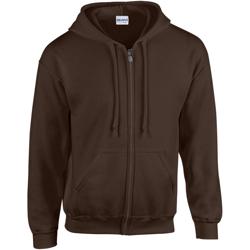 Gildan Unisex Fleece Zip Hoodie Sweatshirt Multipack