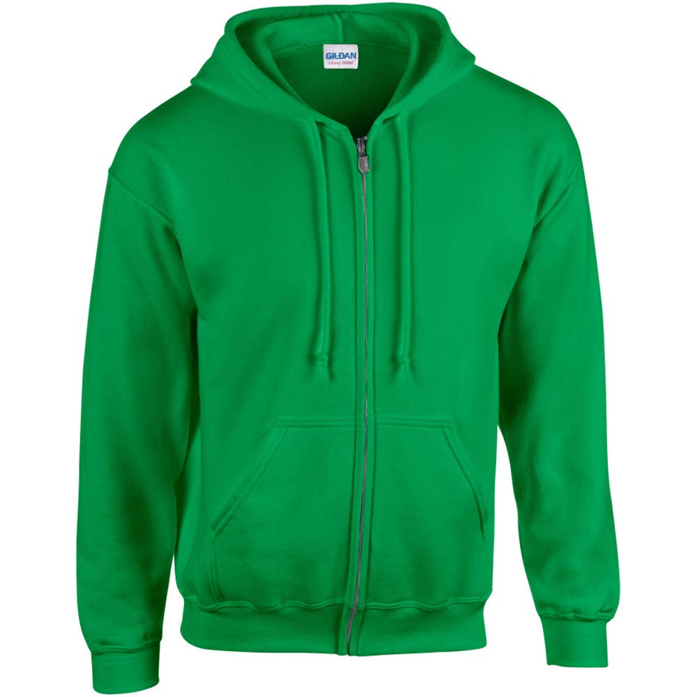 Gildan Unisex Fleece Zip Hoodie Sweatshirt Multipack