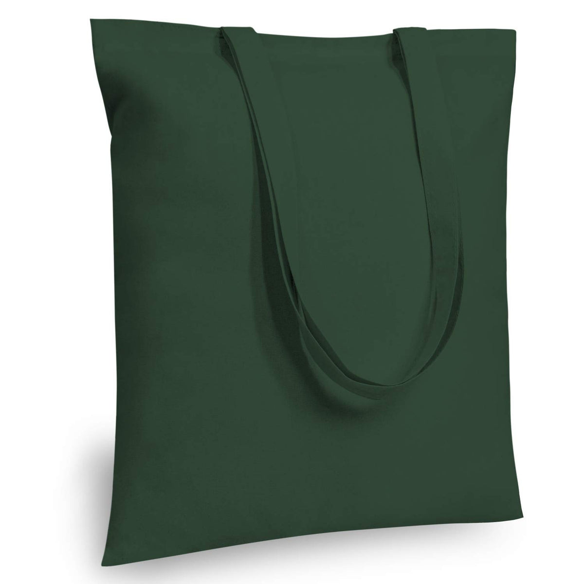TOPDesign Cotton Tote Bags, Lightweight Medium Reusable Grocery Cloth Bags, for DIY, Advertising, Promotion, Gift, Activity