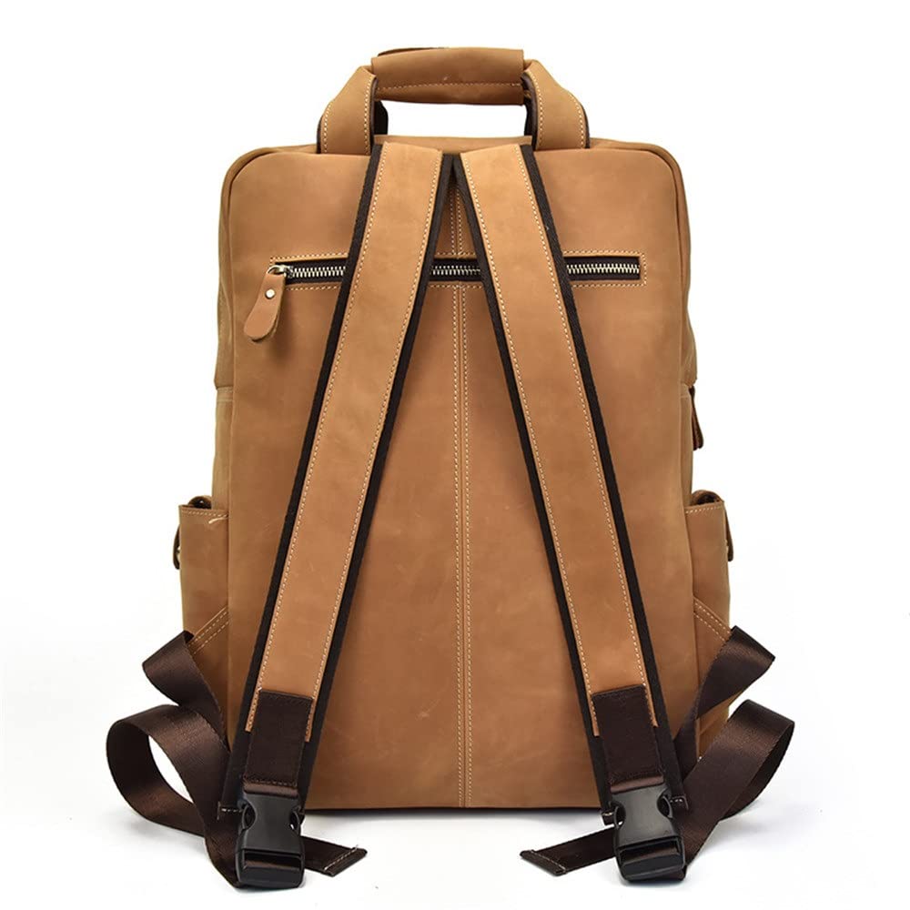 1pcs Large Capacity Men's Backpack Retro Travel Bag Mountaineering Men