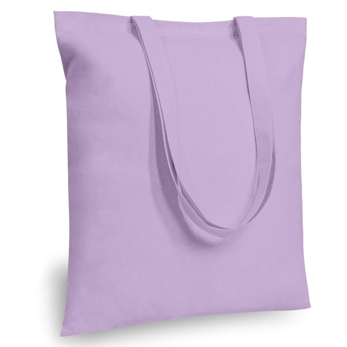 TOPDesign Cotton Tote Bags, Lightweight Medium Reusable Grocery Cloth Bags, for DIY, Advertising, Promotion, Gift, Activity