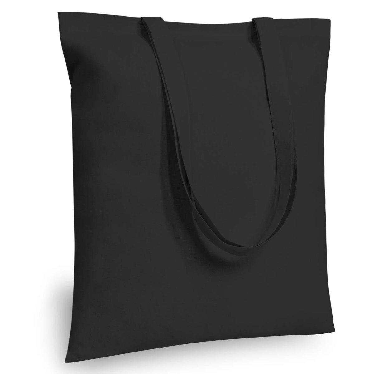 TOPDesign Cotton Tote Bags, Lightweight Medium Reusable Grocery Cloth Bags, for DIY, Advertising, Promotion, Gift, Activity
