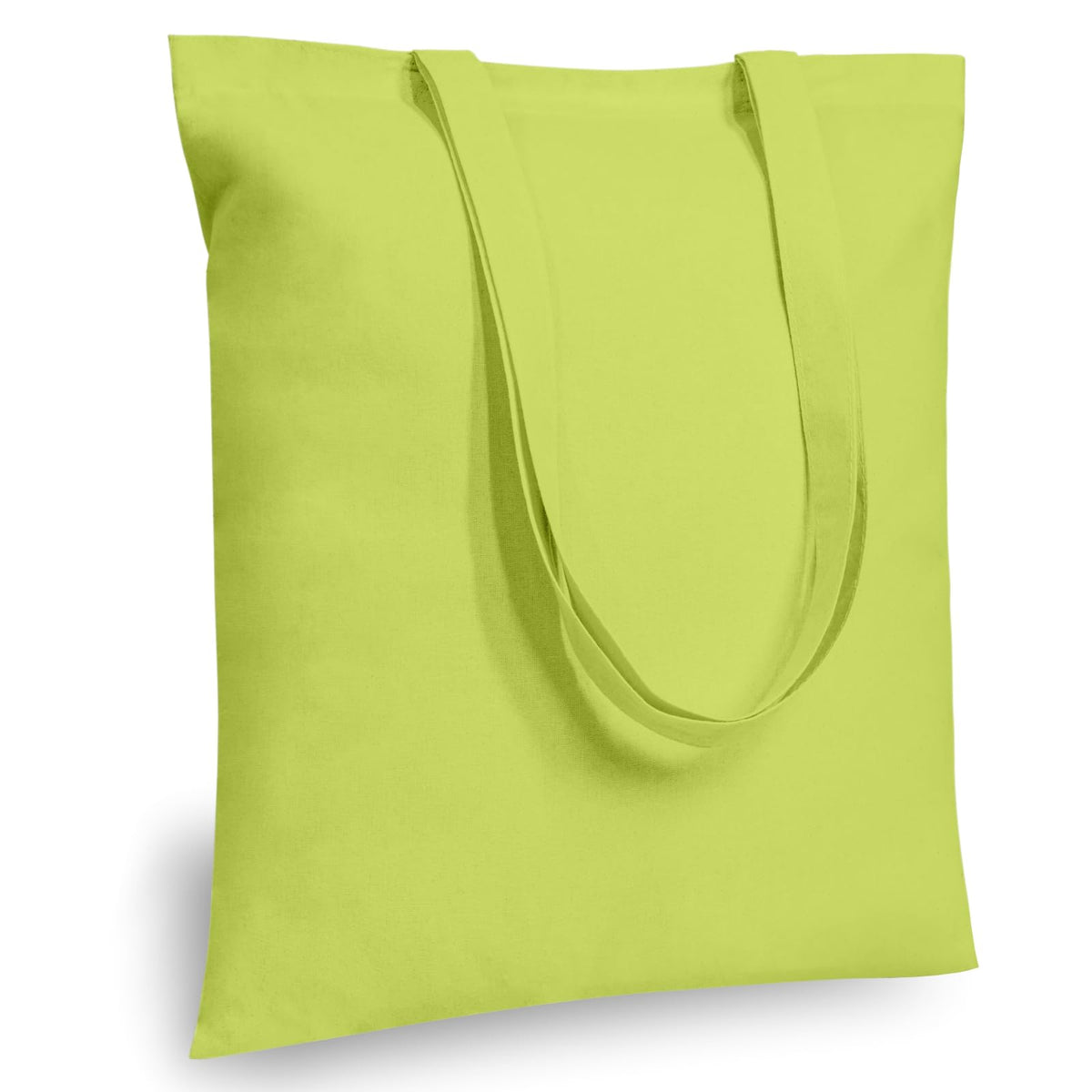 TOPDesign Cotton Tote Bags, Lightweight Medium Reusable Grocery Cloth Bags, for DIY, Advertising, Promotion, Gift, Activity