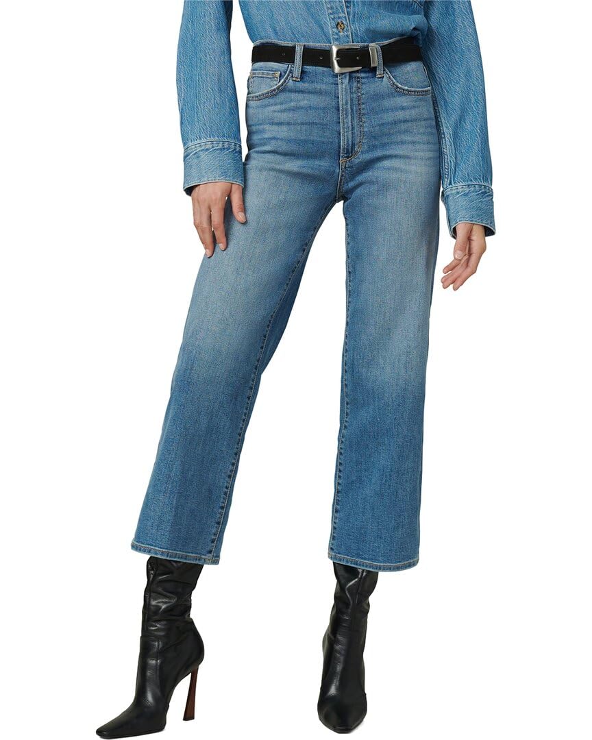 Joe's Womens The Blake High Rise Crop Wide Leg Jean