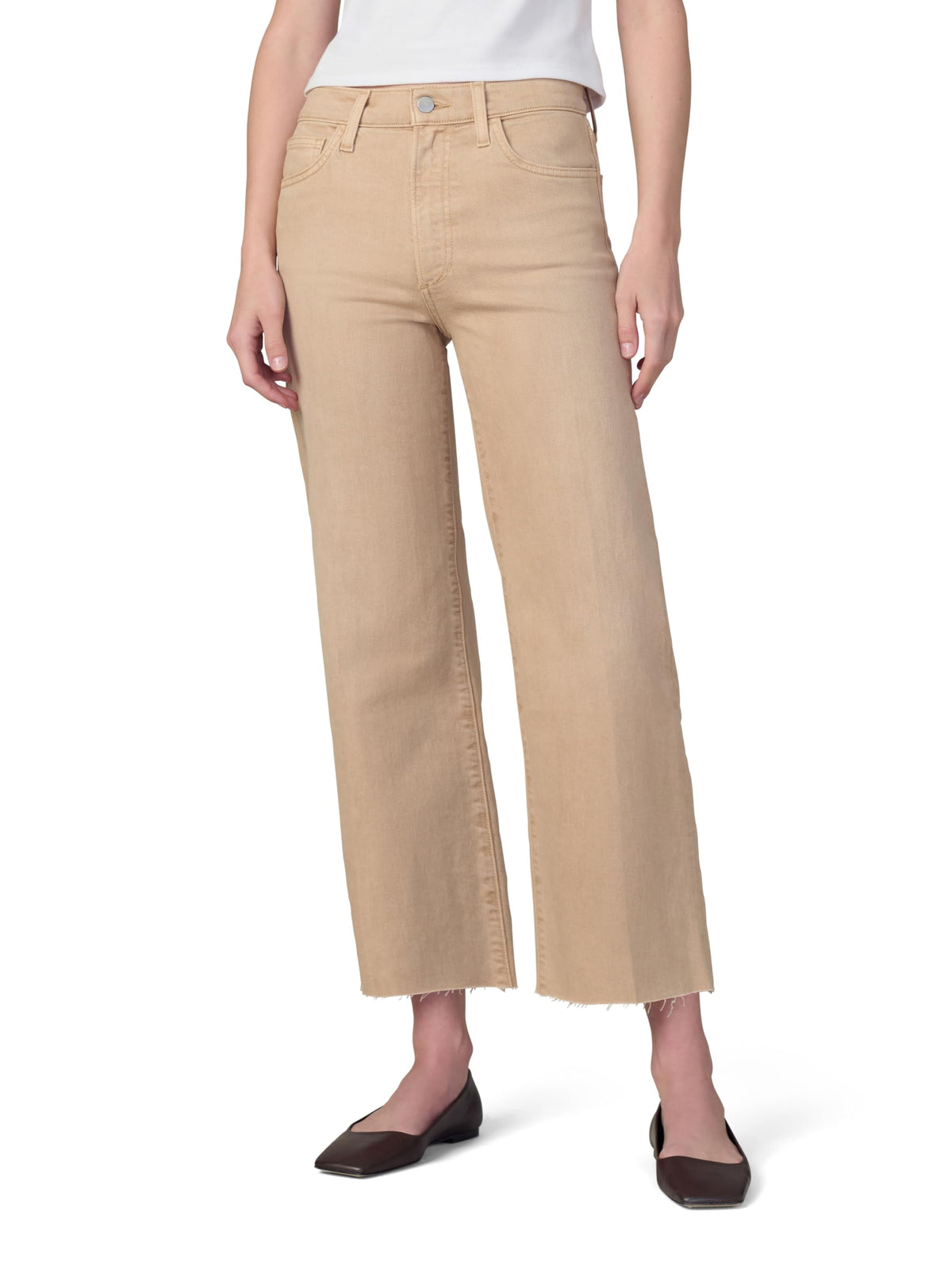 Joe's Womens The Blake High Rise Crop Wide Leg Jean