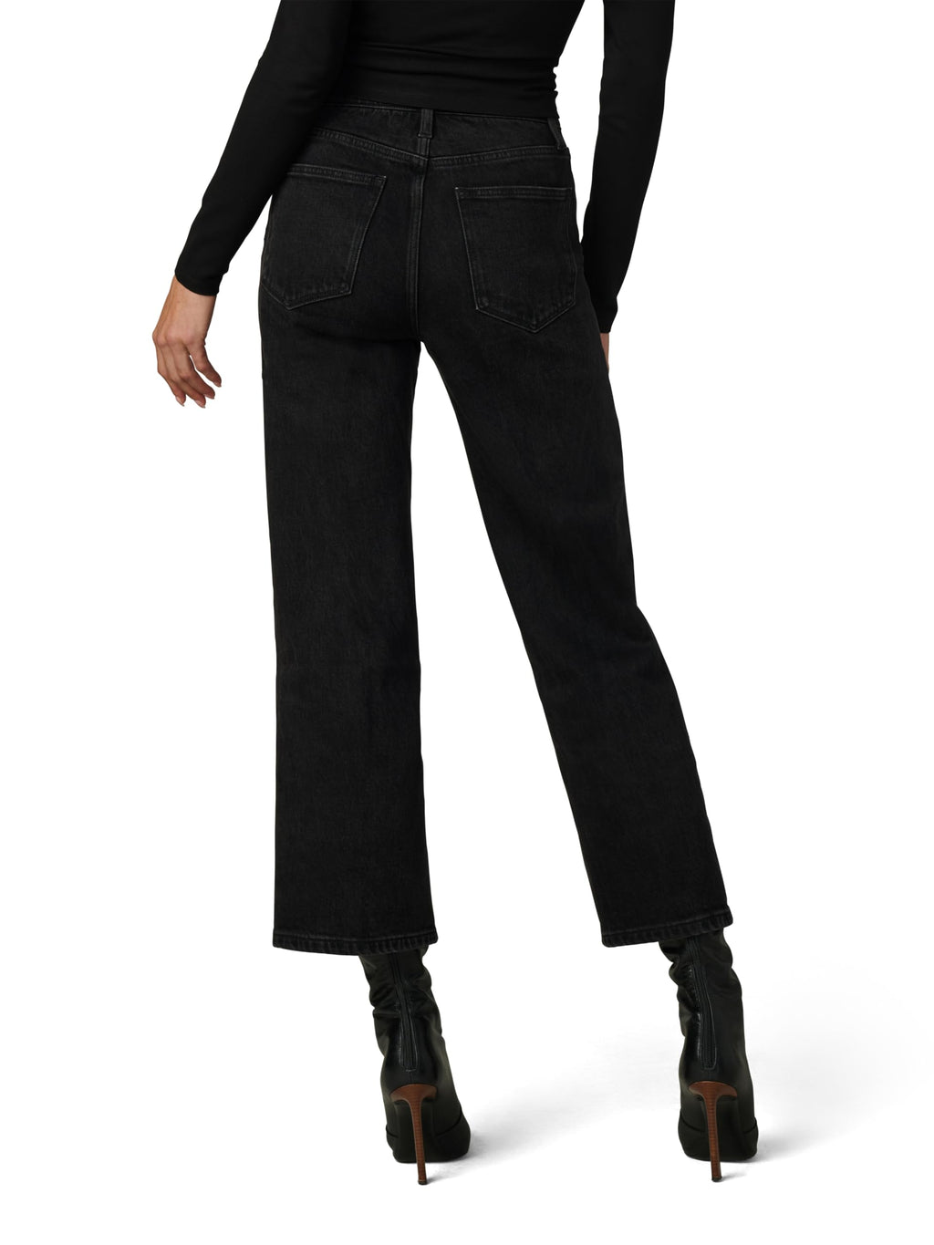 Joe's Womens The Blake High Rise Crop Wide Leg Jean