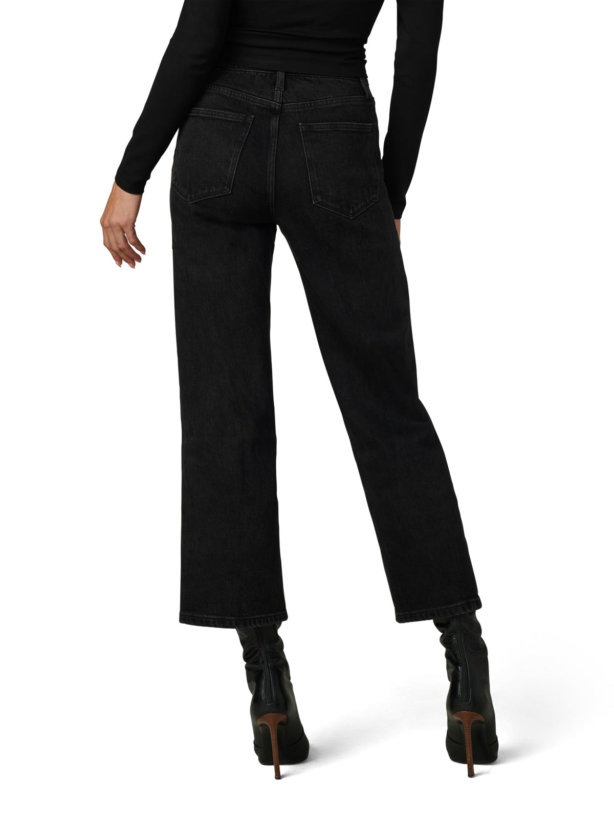 Joe's Womens The Blake High Rise Crop Wide Leg Jean