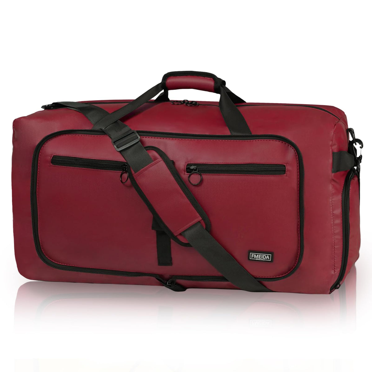 Fmeida 65L Large Travel Duffle Bag for Weekend Trips