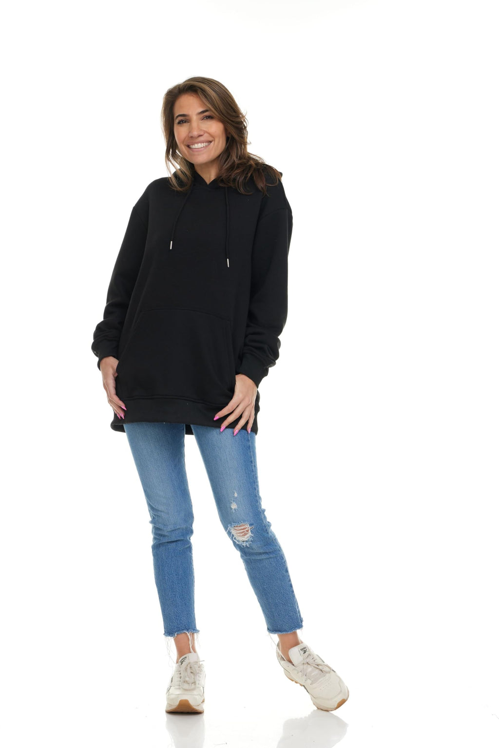 BILLIONHATS Women's Hoodie Oversized Sweatshirts, Cotton Blend, Bulk Womens Hoodies Bulk Sweatshirt Pack