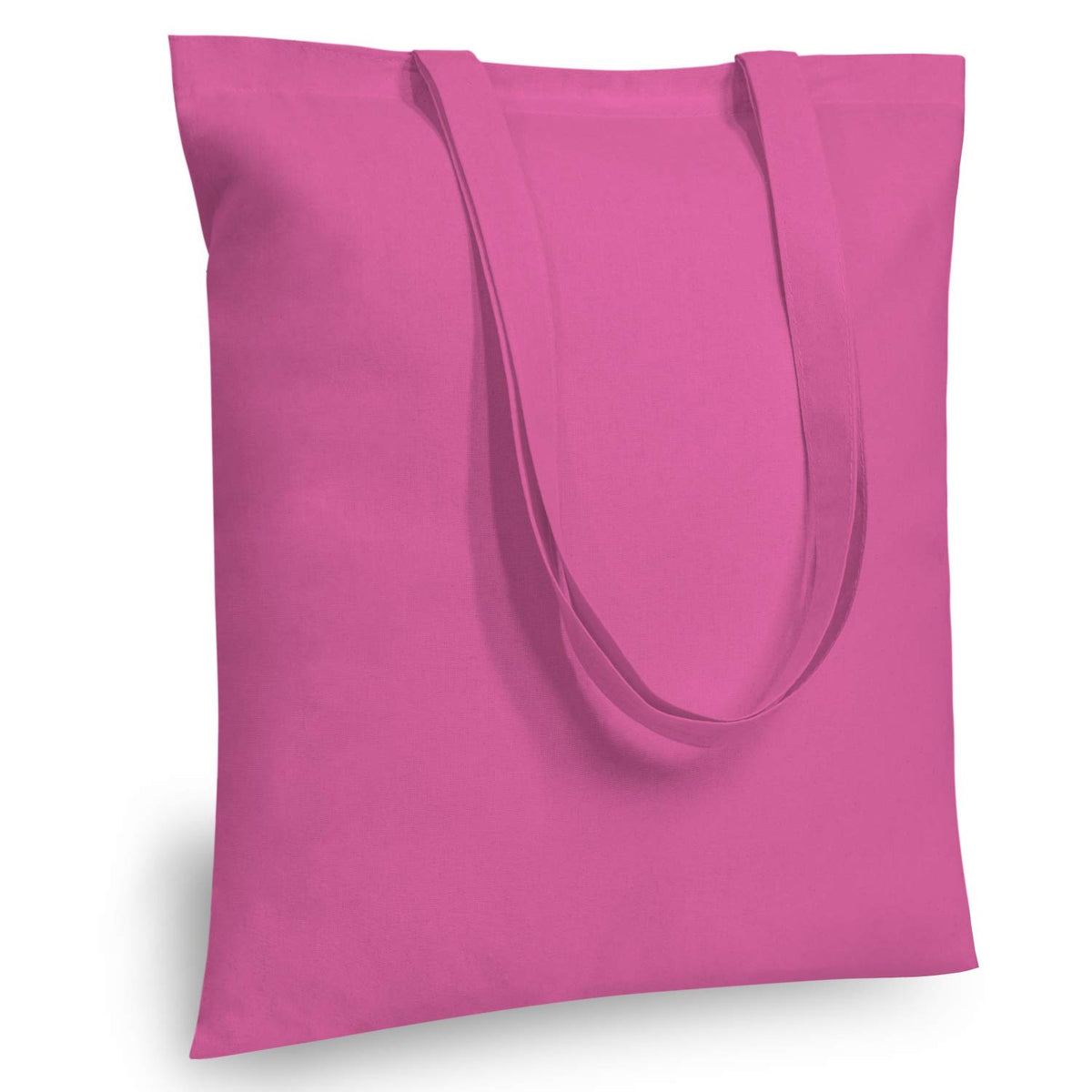 TOPDesign Cotton Tote Bags, Lightweight Medium Reusable Grocery Cloth Bags, for DIY, Advertising, Promotion, Gift, Activity
