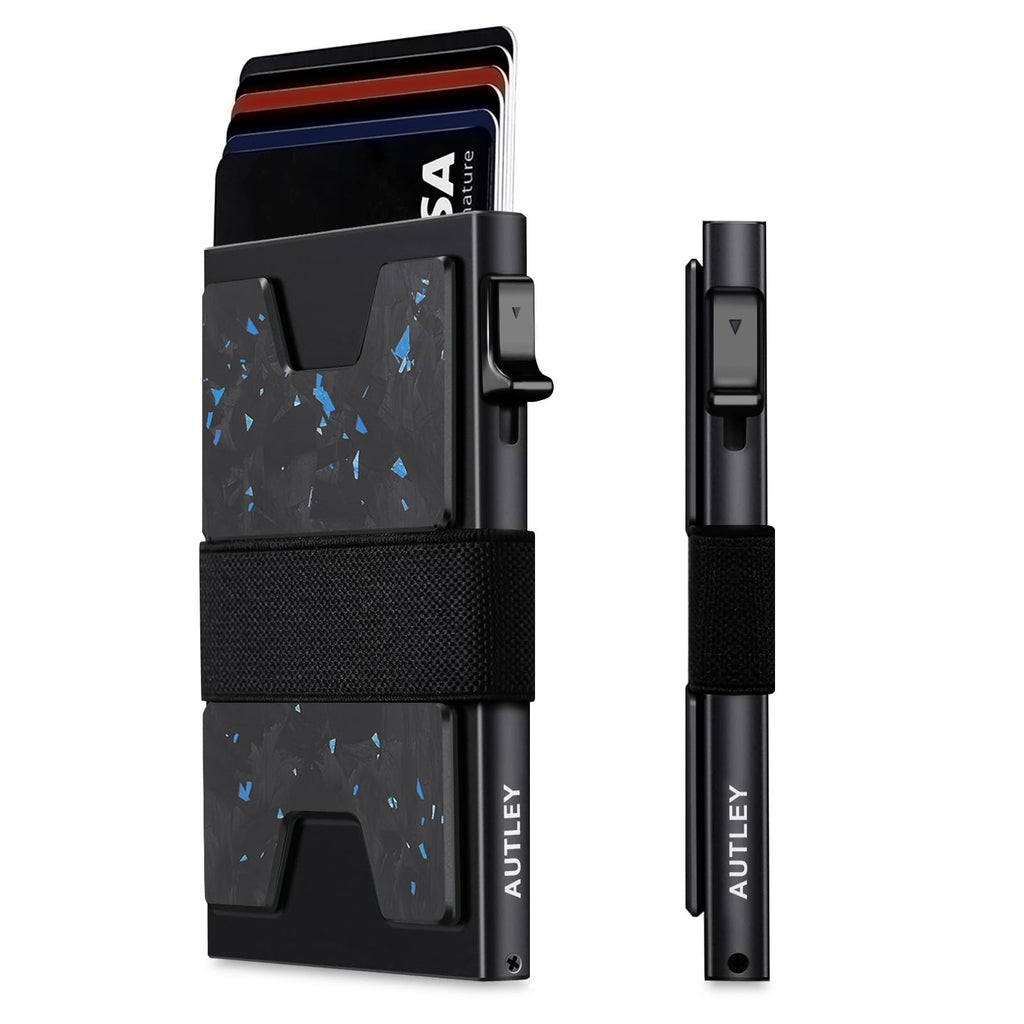 AUTLEY Slim Card Wallet for Men with Compact Everyday Design