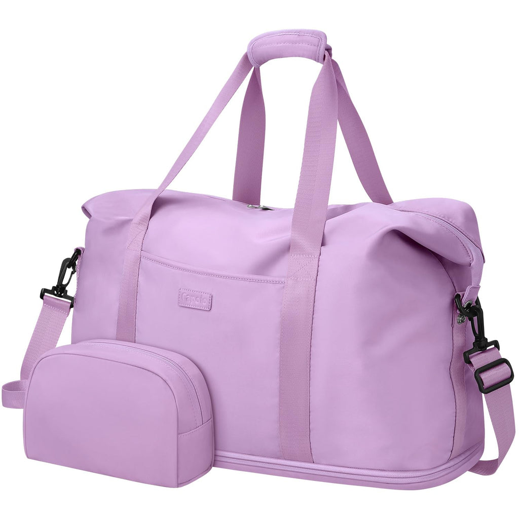 Capolo Expandable Travel Duffle Bag Weekender Overnight Bags for Women Men