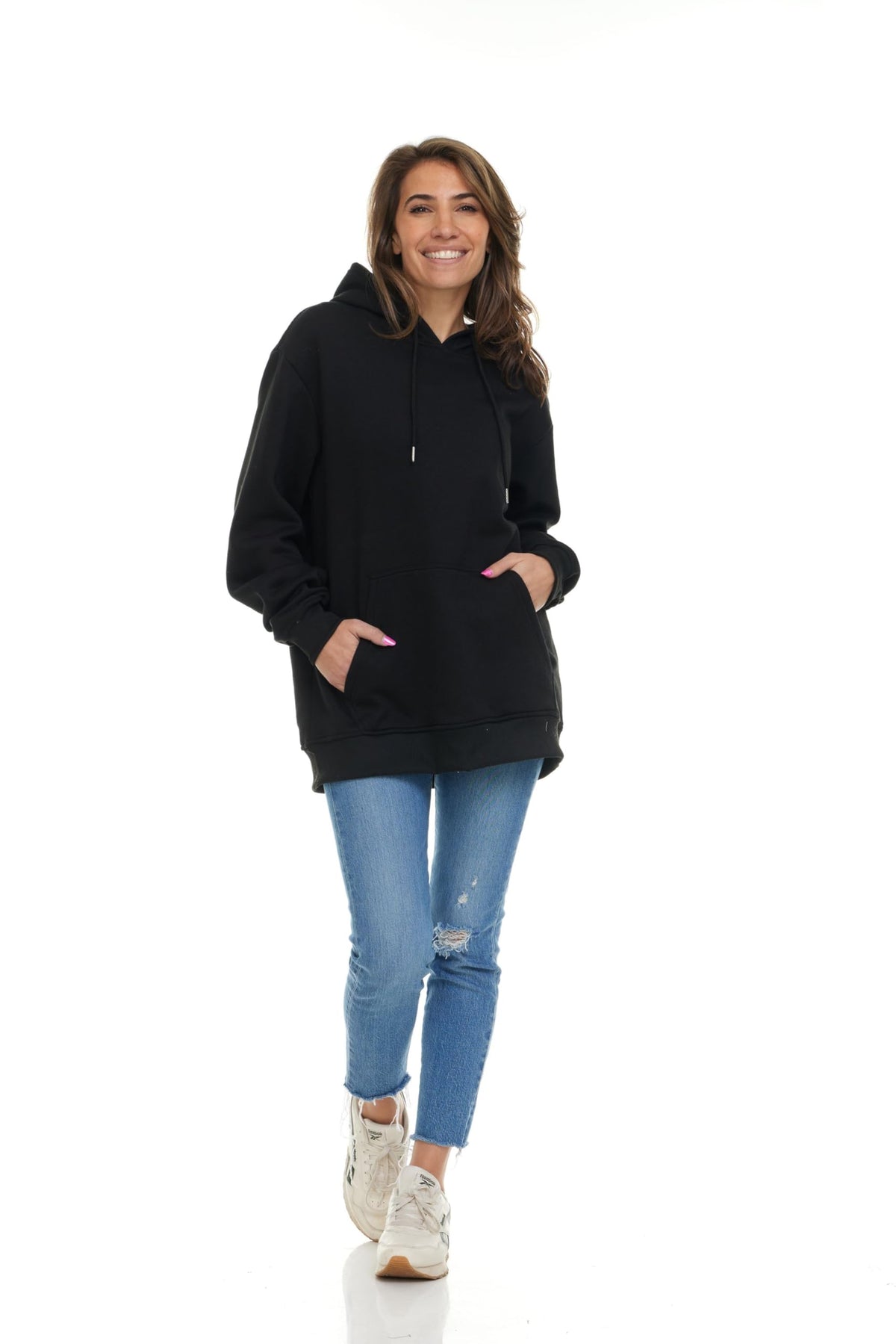 BILLIONHATS Women's Hoodie Oversized Sweatshirts, Cotton Blend, Bulk Womens Hoodies Bulk Sweatshirt Pack