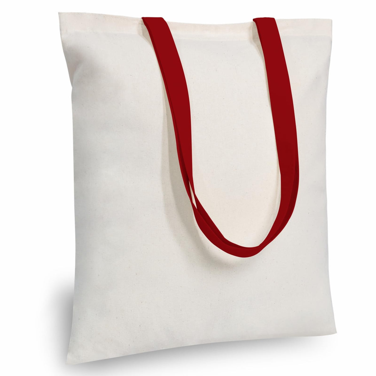 TOPDesign Cotton Tote Bags, Lightweight Medium Reusable Grocery Cloth Bags, for DIY, Advertising, Promotion, Gift, Activity