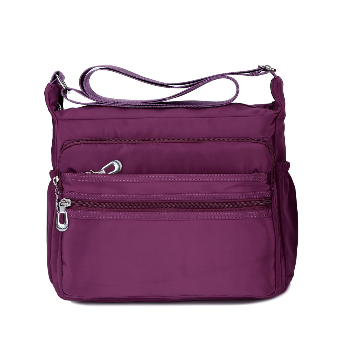 Crossbody Bag for Women Waterproof Shoulder Bag Multi Pockets Nylon Purse