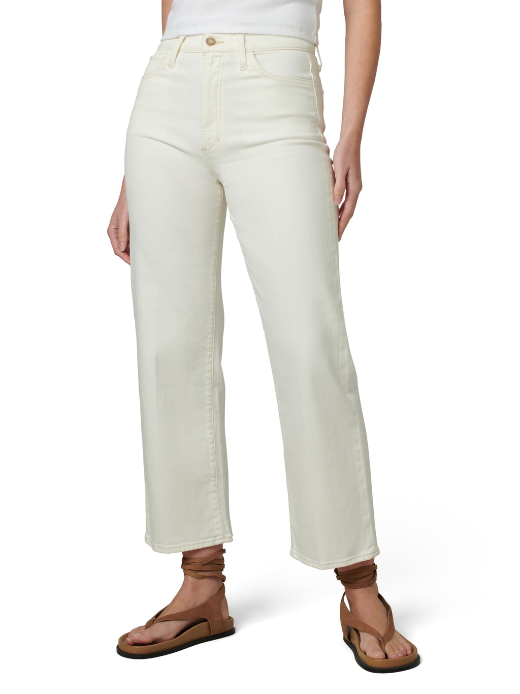 Joe's Womens The Blake High Rise Crop Wide Leg Jean