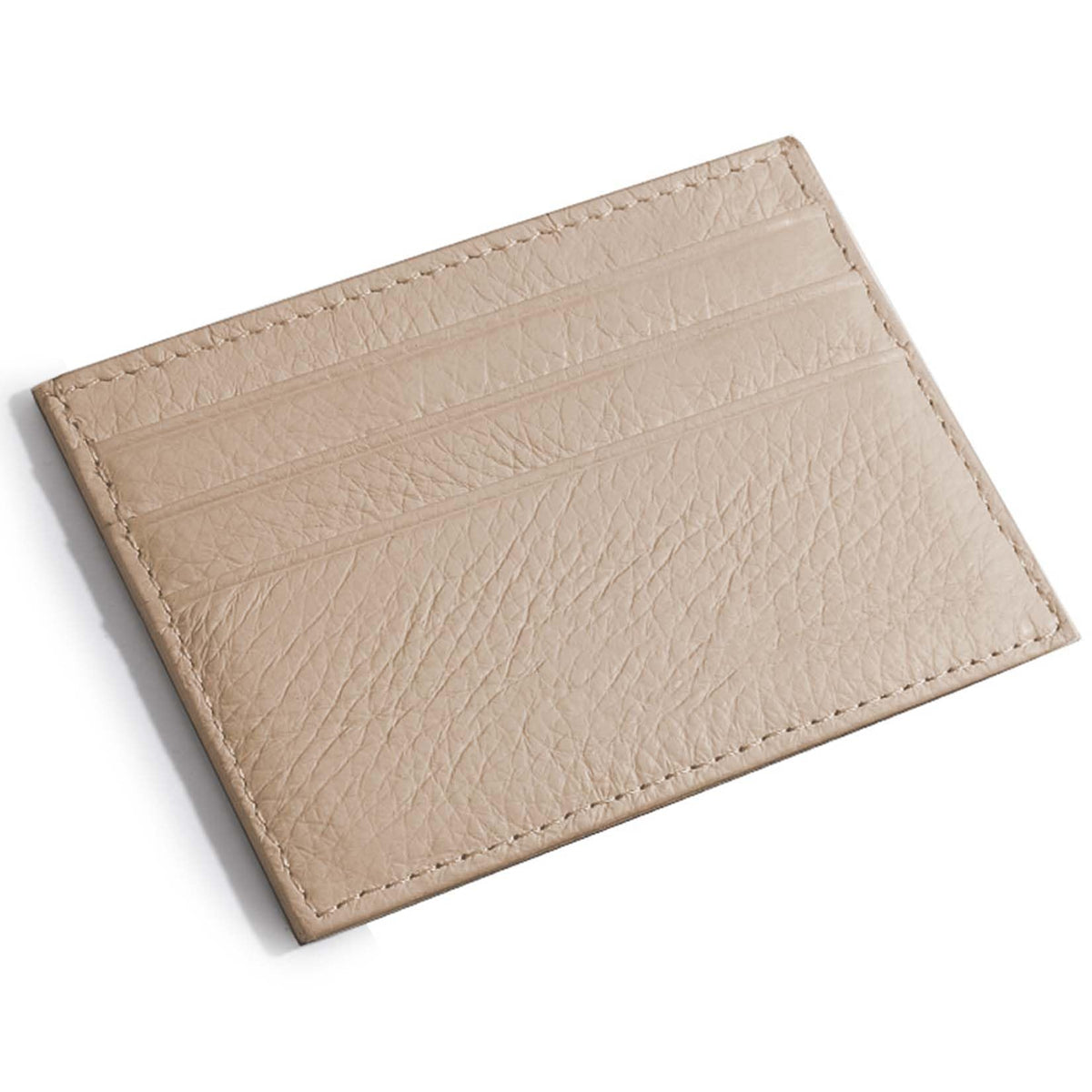 M-Plateau Genuine Leather Slim Card Wallet with 6 Slots
