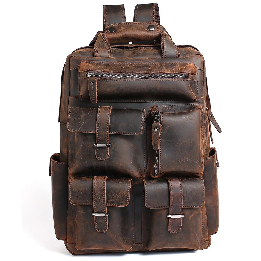 CGTENBS Laptop LARGE Backpack Casual Bookbag Daypack Camping Travel Rucksack