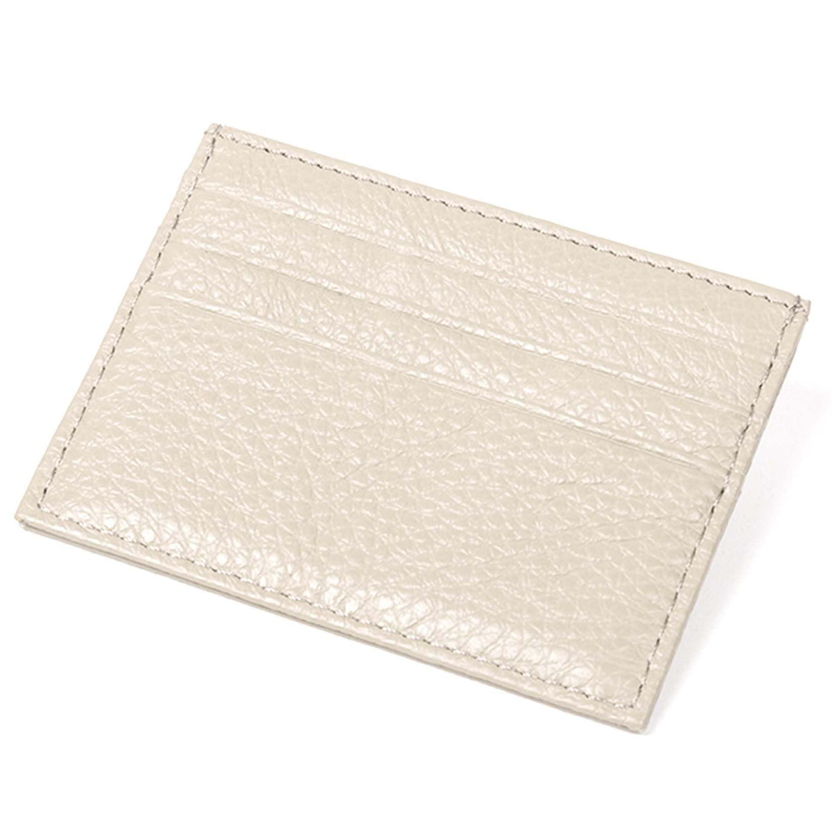 M-Plateau Genuine Leather Slim Card Wallet with 6 Slots