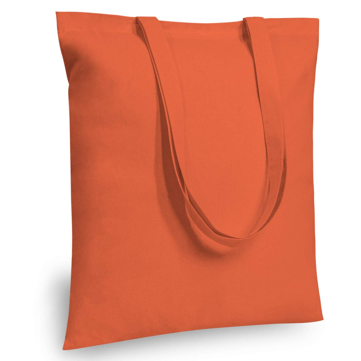 TOPDesign Cotton Tote Bags, Lightweight Medium Reusable Grocery Cloth Bags, for DIY, Advertising, Promotion, Gift, Activity