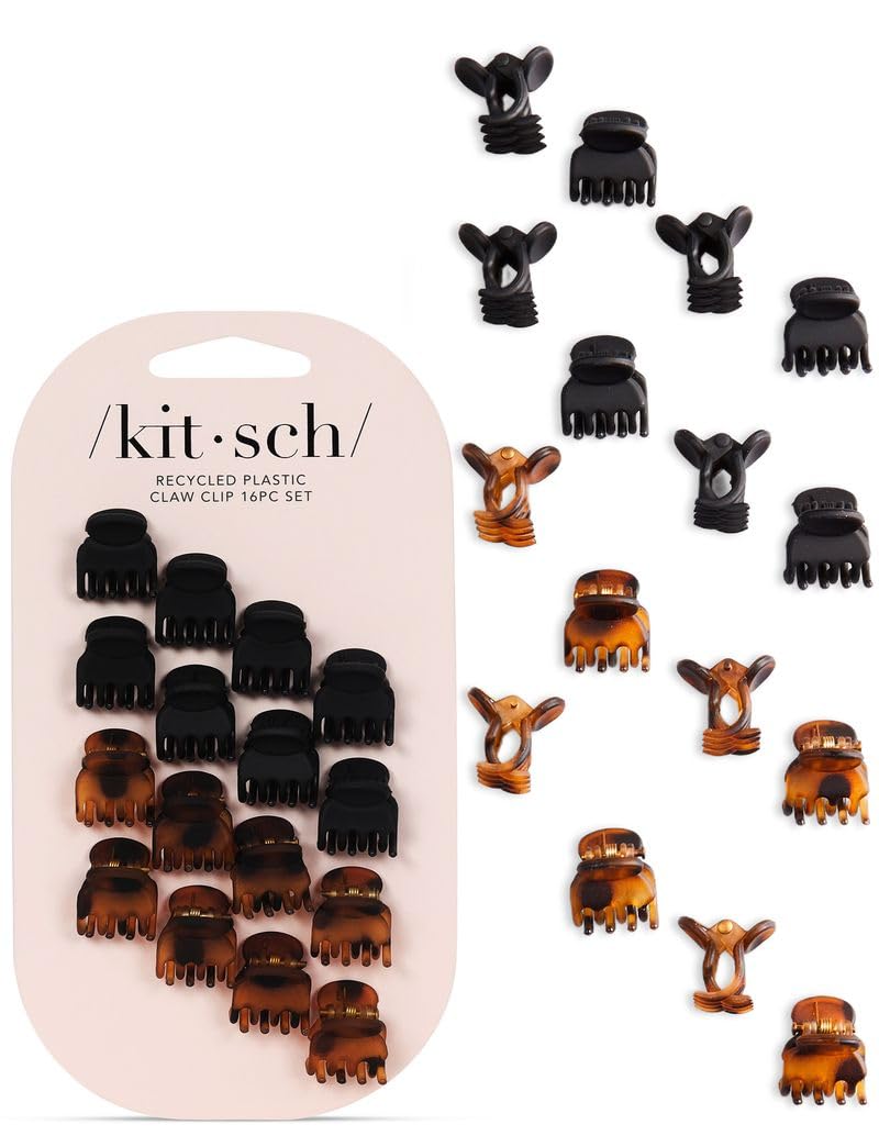 Kitsch Eco-Friendly Medium Claw Hair Clips for Women