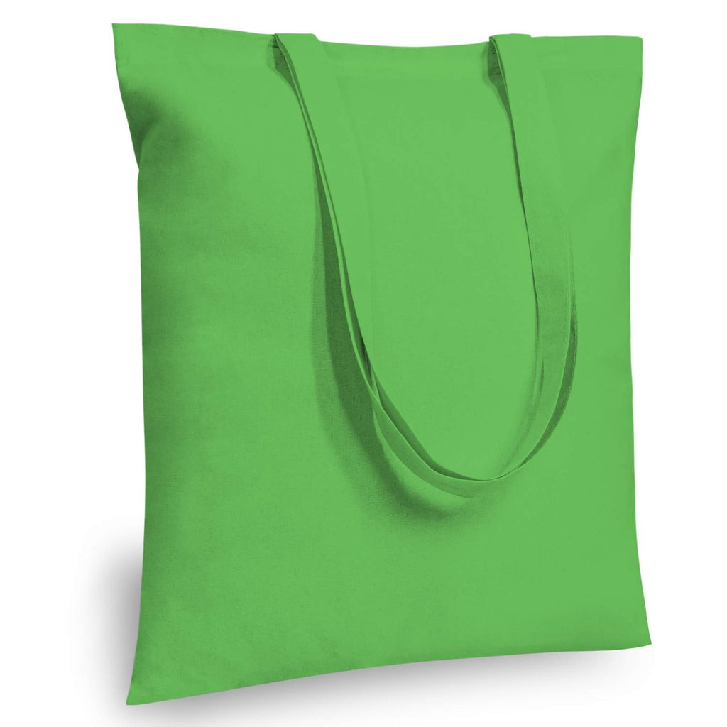 TOPDesign Cotton Tote Bags, Lightweight Medium Reusable Grocery Cloth Bags, for DIY, Advertising, Promotion, Gift, Activity