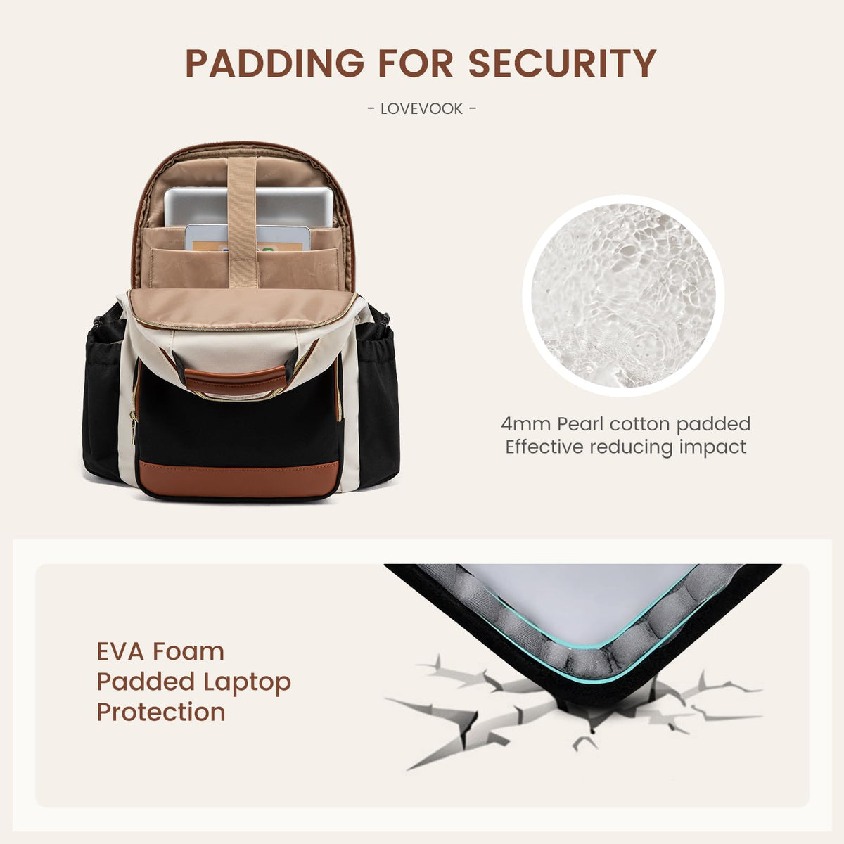 LOVEVOOK Laptop Backpack for Women