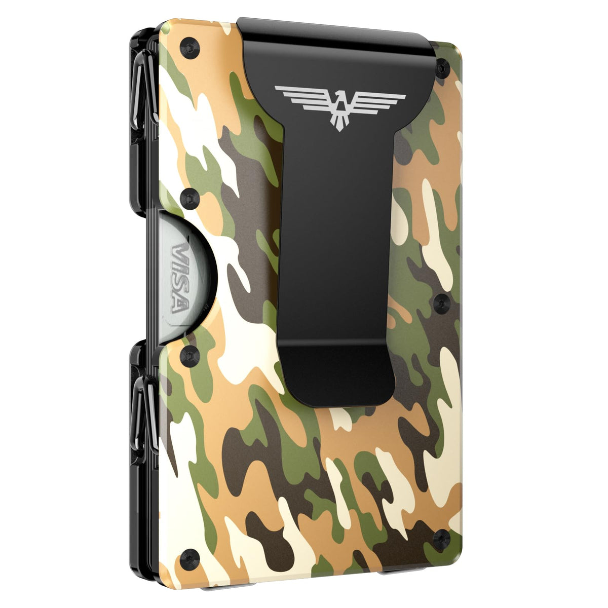 Lenvoten Men's Minimalist RFID Blocking Hinged Wallet