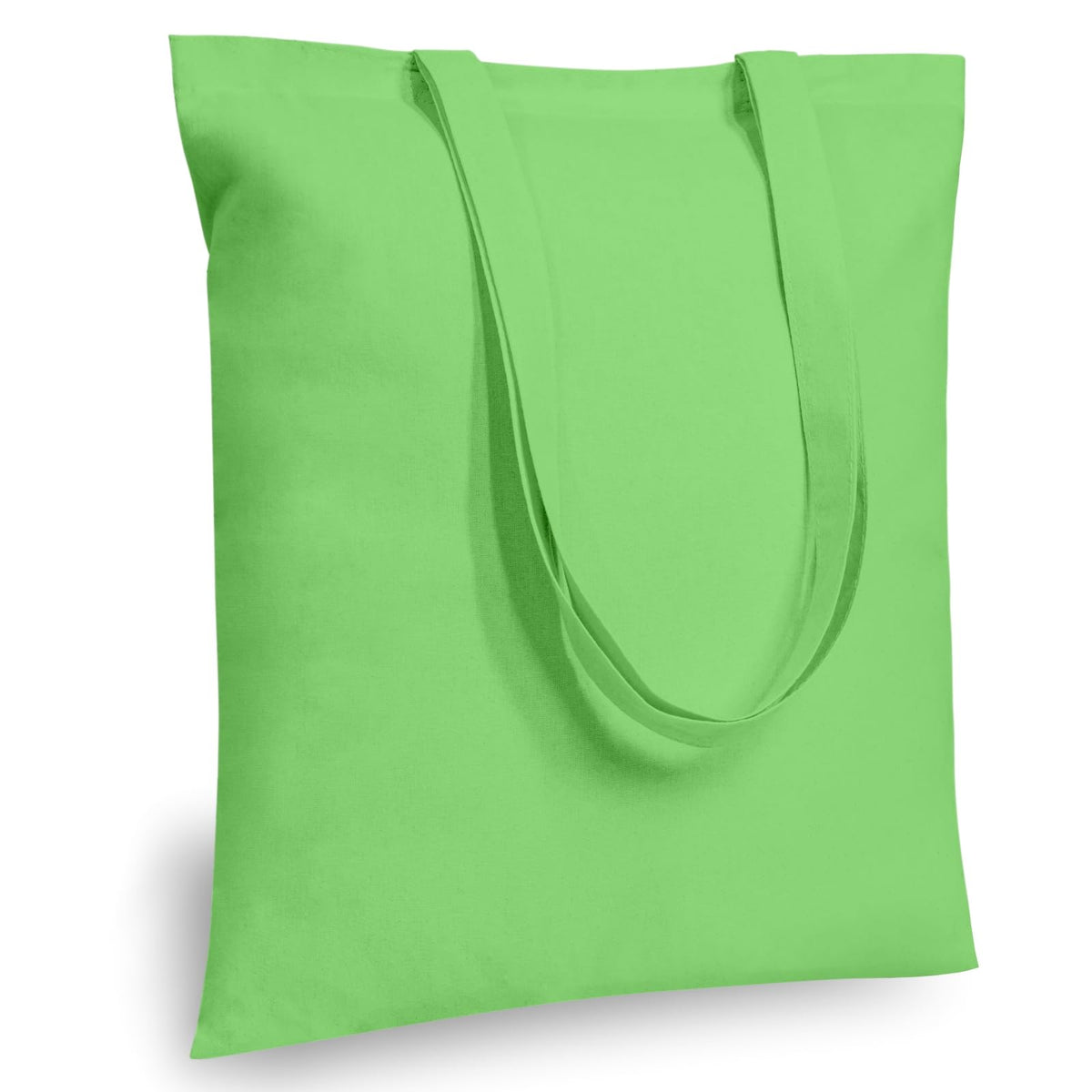 TOPDesign Cotton Tote Bags, Lightweight Medium Reusable Grocery Cloth Bags, for DIY, Advertising, Promotion, Gift, Activity