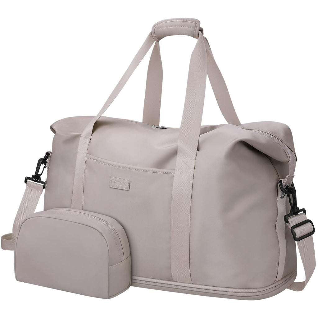 Capolo Expandable Travel Duffle Bag Weekender Overnight Bags for Women Men