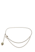 Chanel Pre-Loved Silver CC Chain Belt for Women