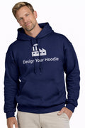 DISCOUNT PROMOS Personalized Hoodies Comfy Cotton, Ideal Corporate Merchandise or Small Business Attire
