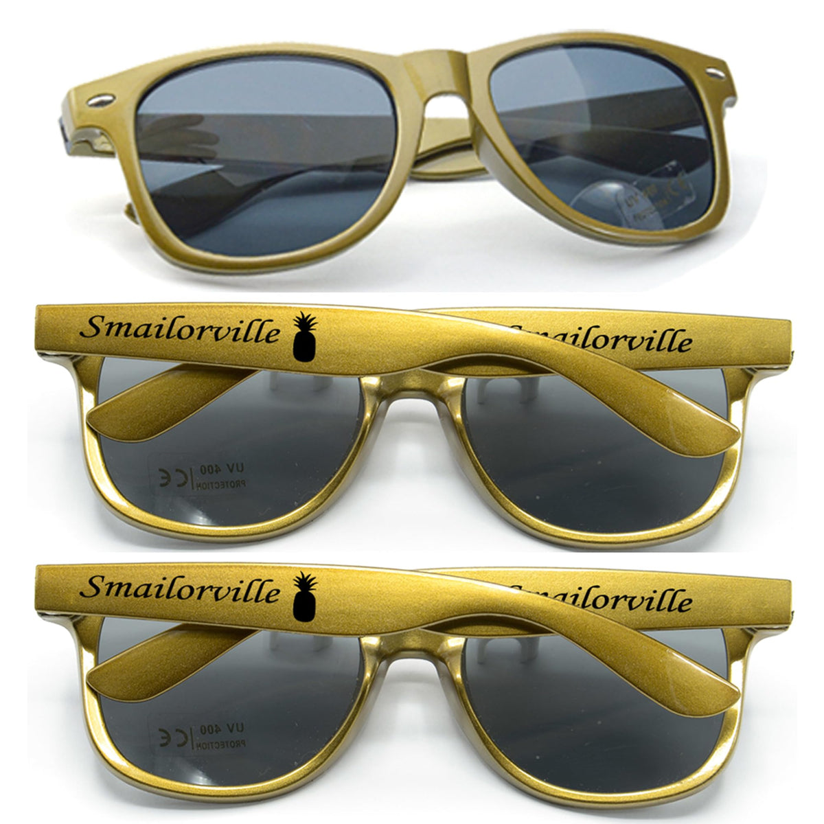 Personalized Custom Sunglasses for Weddings and Party Favors