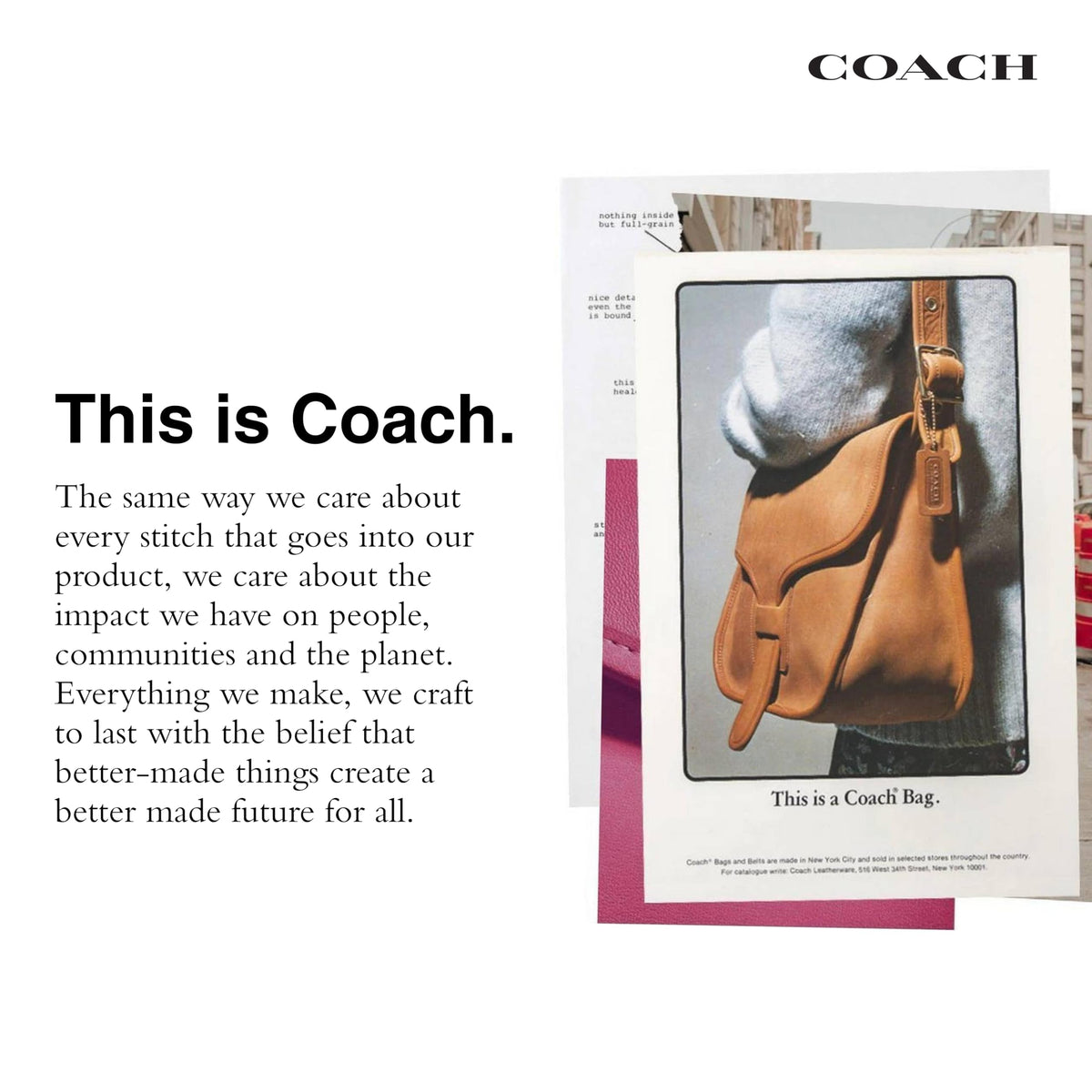 COACH Chain Tabby Shoulder Bag