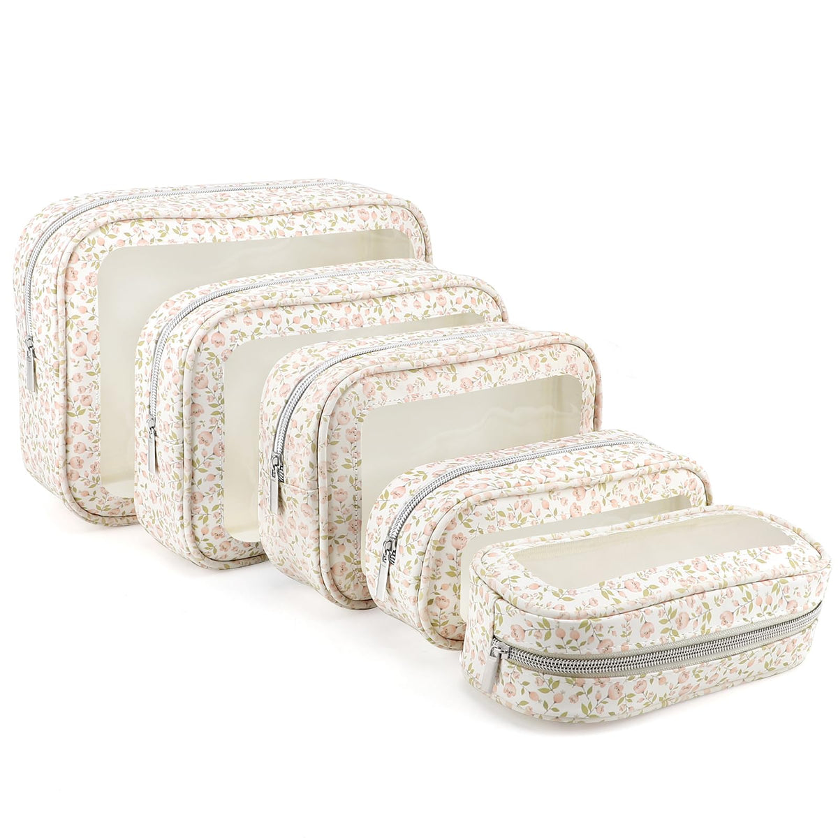 Floral Diaper Bag Organizer for Baby Essentials
