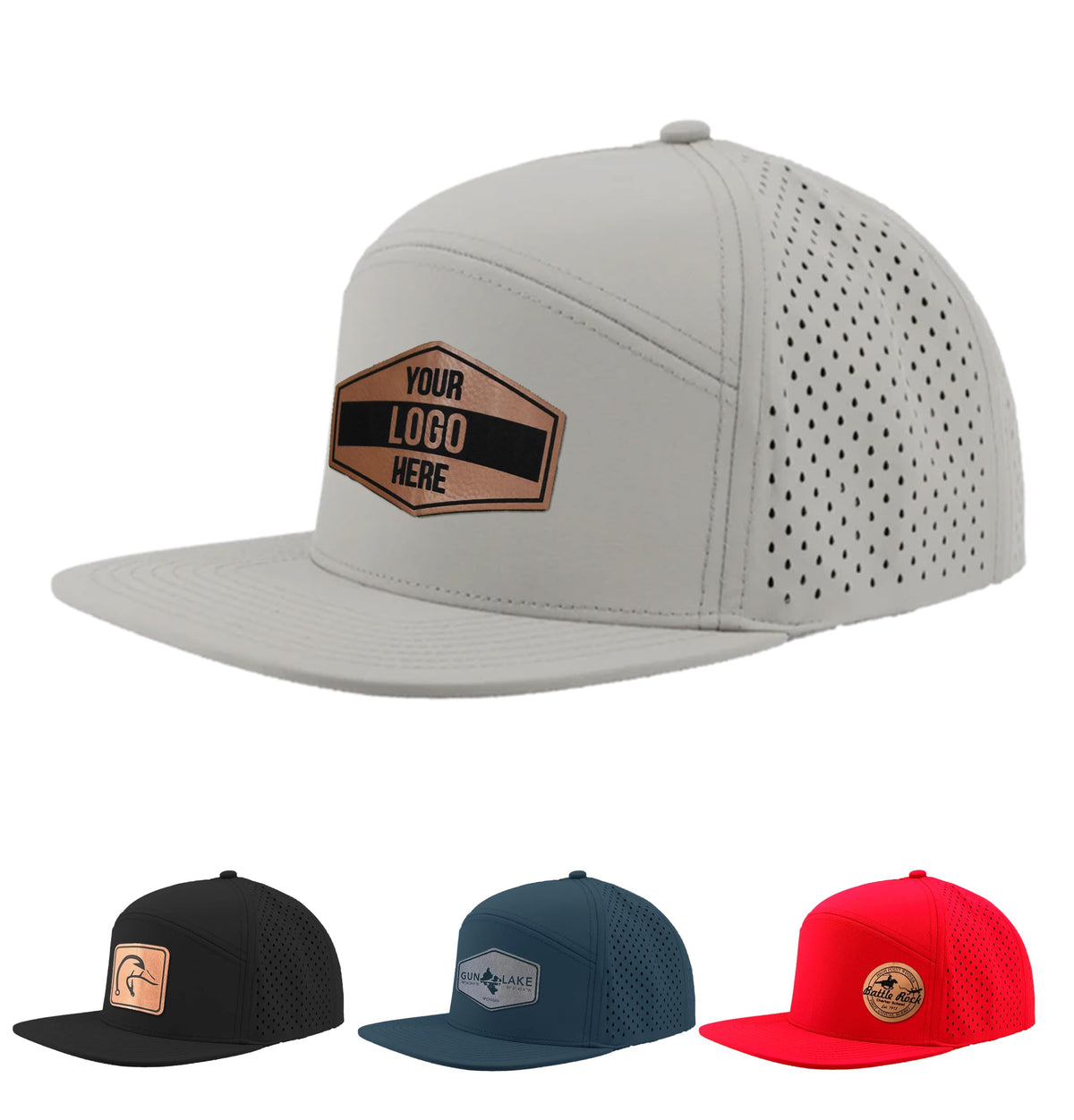 Personalized Logo Patch Trucker Baseball Cap for Men and Women