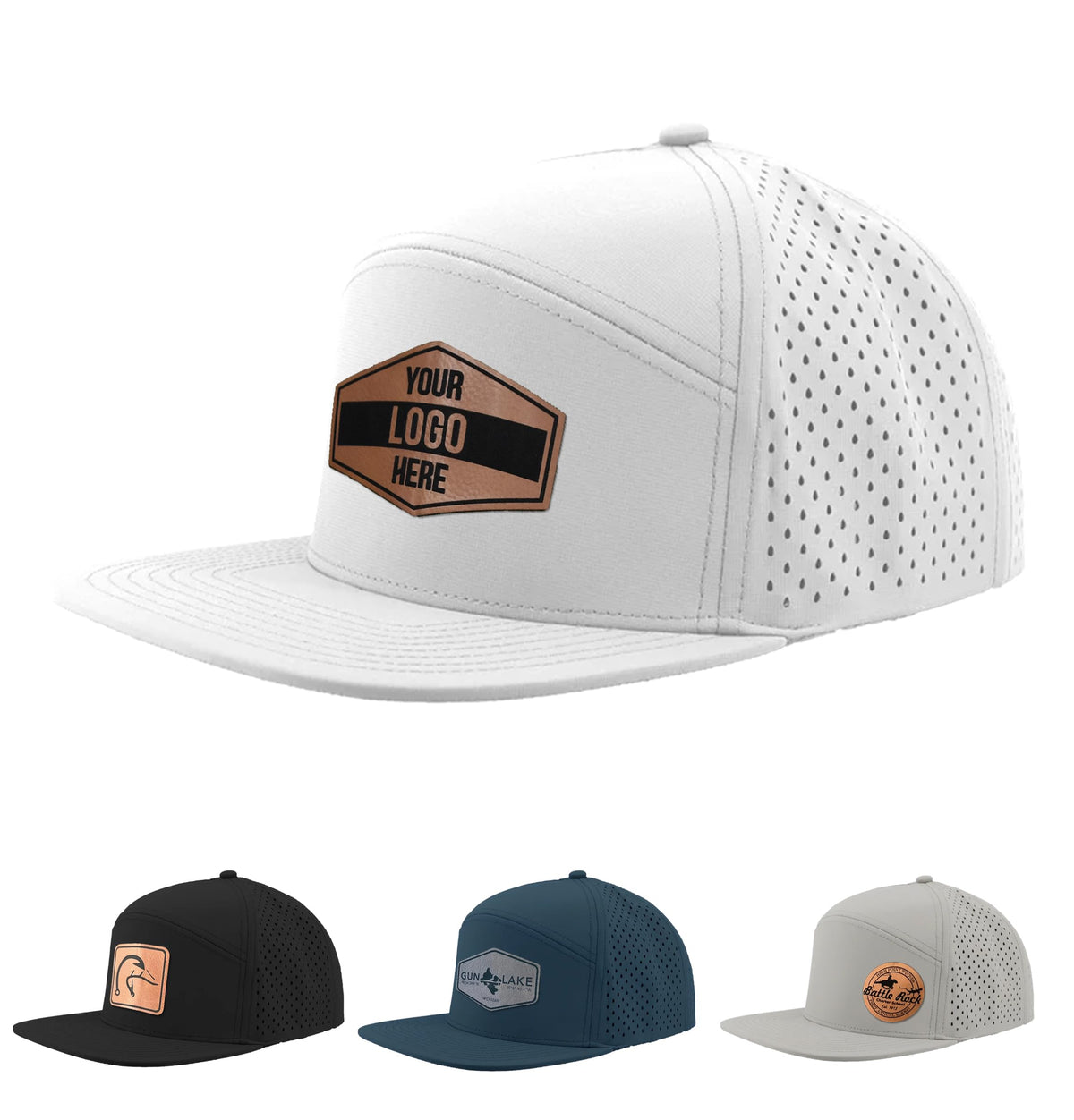 Personalized Logo Patch Trucker Baseball Cap for Men and Women