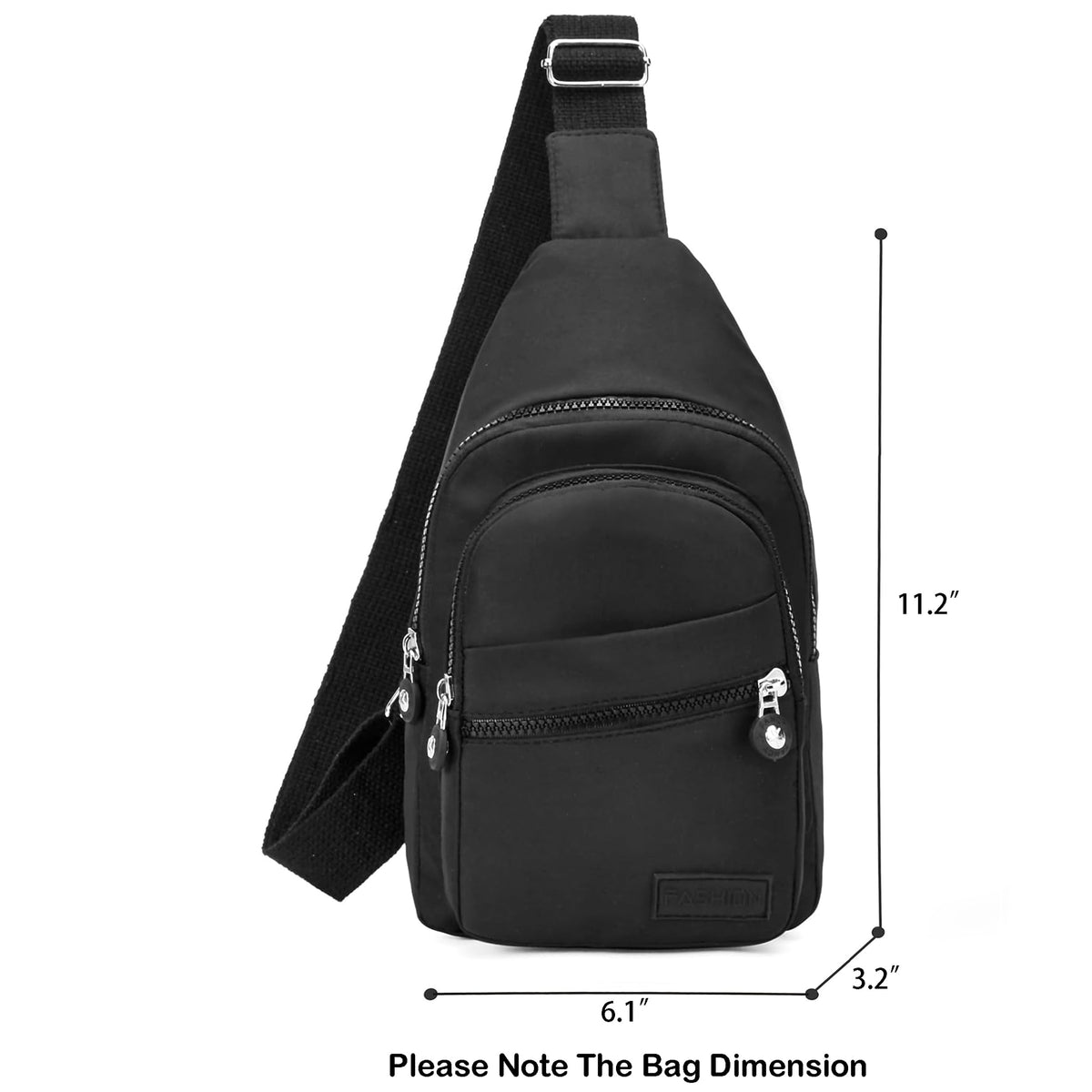 Banelu Small Sling Backpack Crossbody Bags for Women Men, Sling Bag Cross Body Bag Fanny Packs Crossbody Purses
