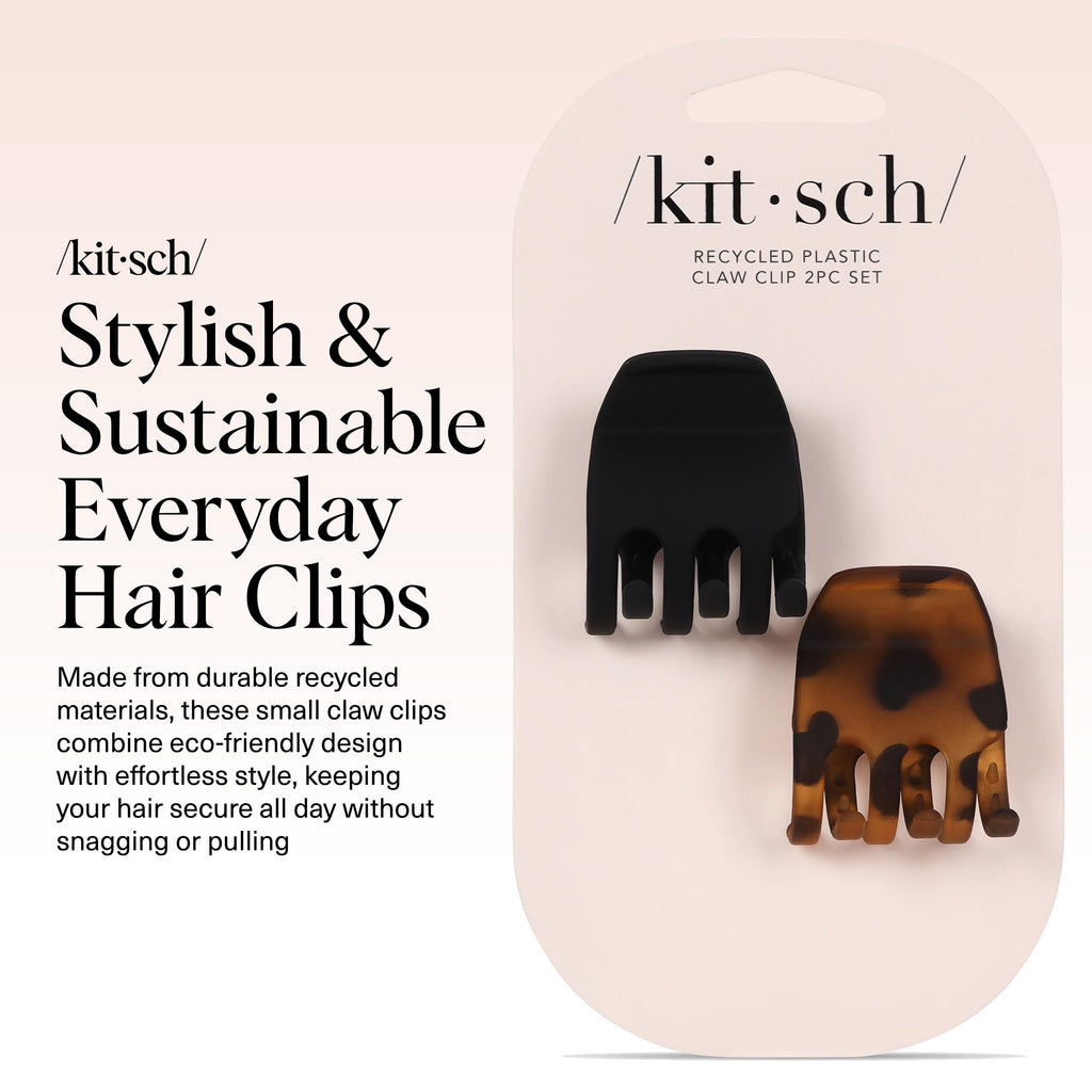Kitsch Eco-Friendly Medium Claw Hair Clips for Women