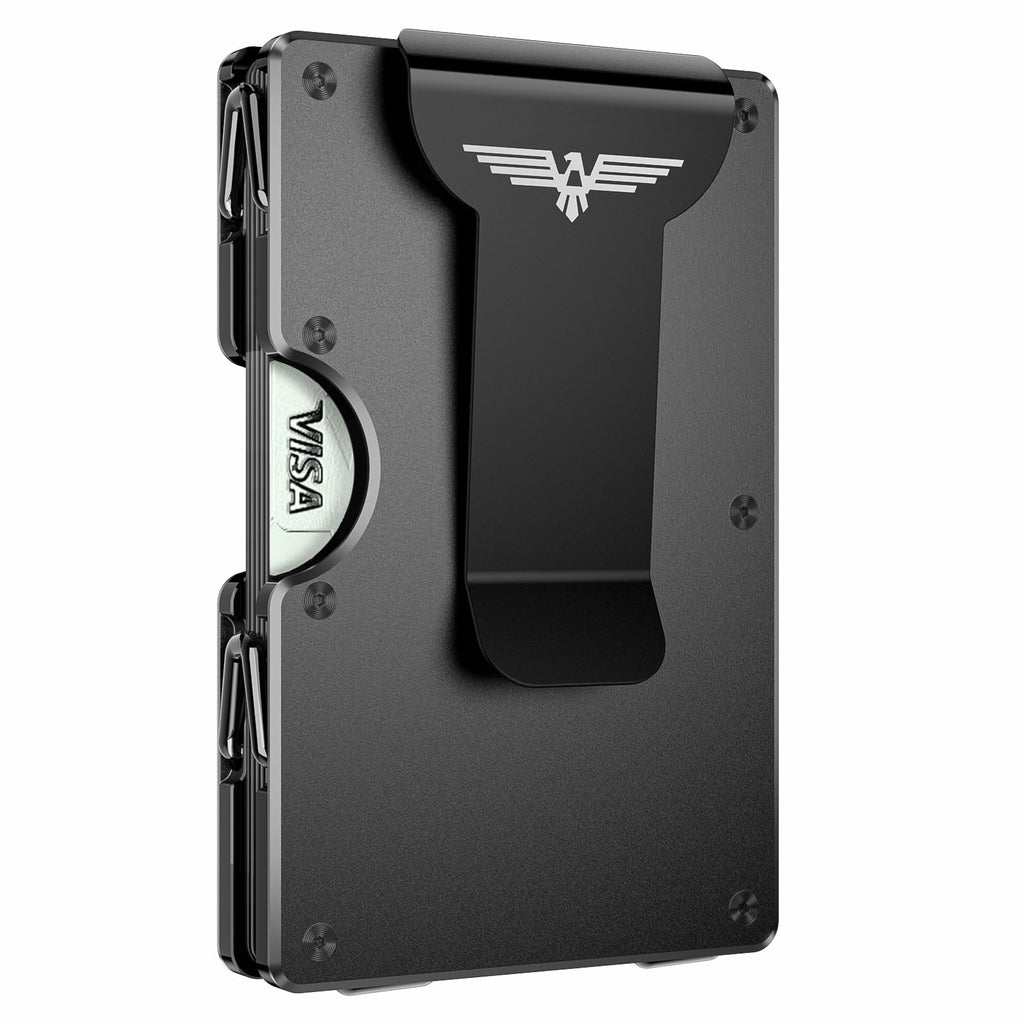 Lenvoten Men's Minimalist RFID Blocking Hinged Wallet