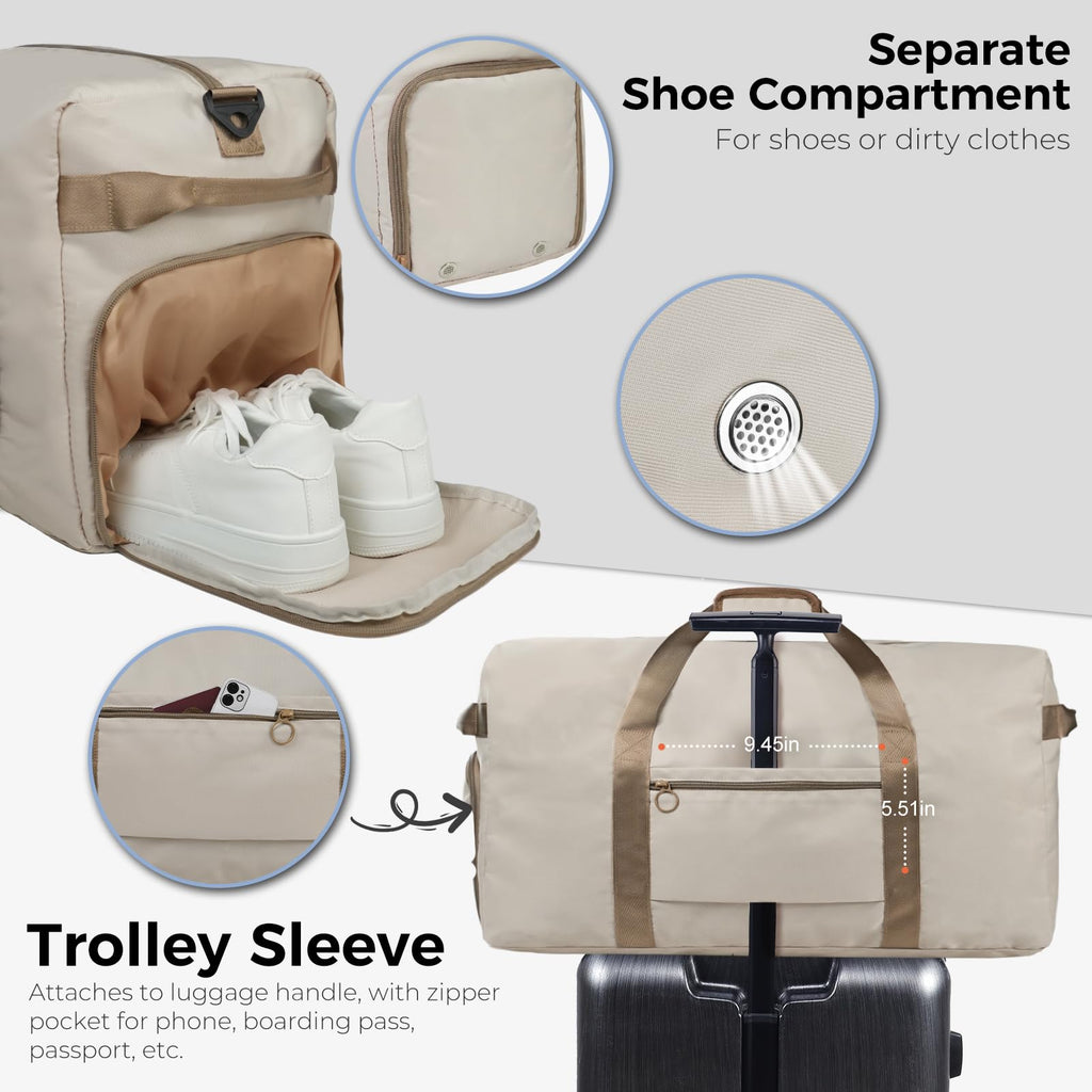 Fmeida 65L Duffle Bag