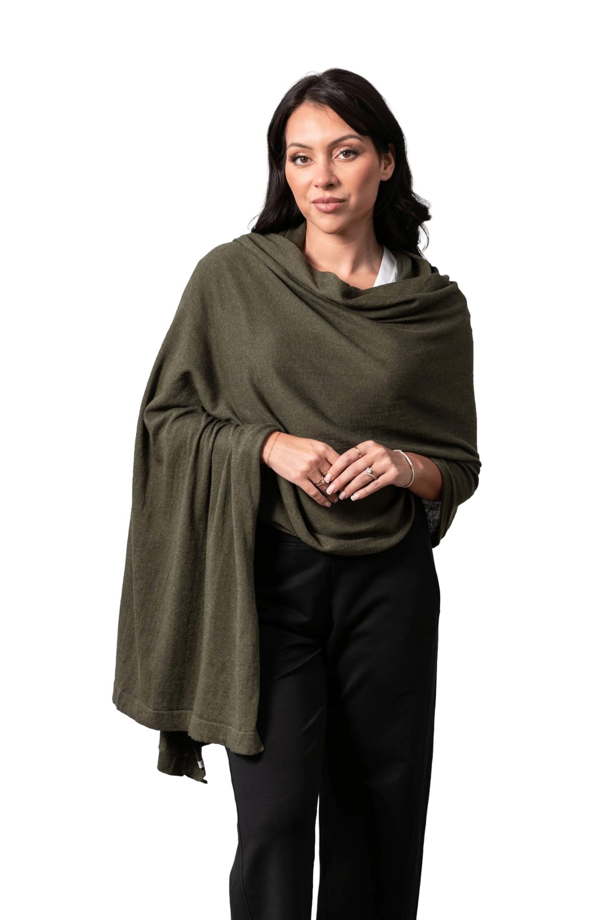 zestt Women's Organic Cotton Dreamsoft Travel Scarf Wrap